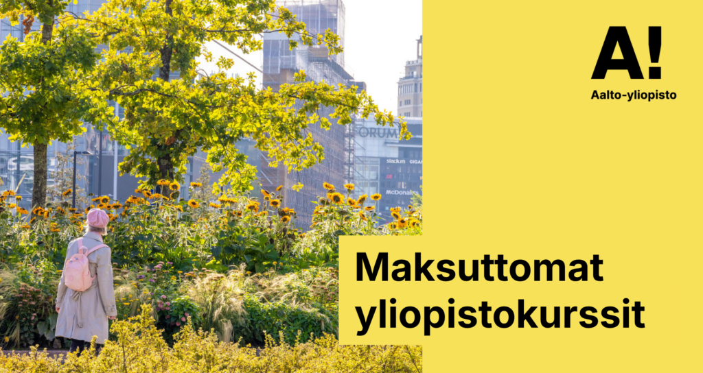 Luovat alat, maksuttomat yliopistokurssit